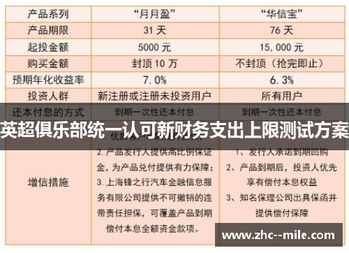 英超俱乐部统一认可新财务支出上限测试方案 英超俱乐部统一认可新财务支出上限测试方案